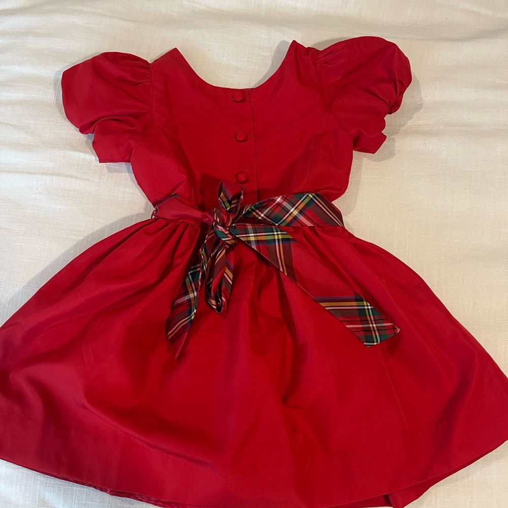 Polo by Ralph Lauren Red holiday dress - Picture 5 of 6